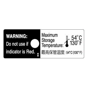 Irreversible temperature indicator I-1054B (100)